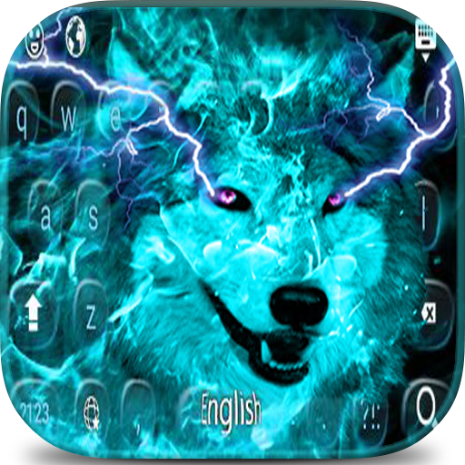 Night Light Wolf keyboard icon