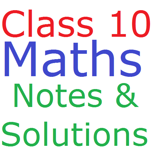 Class 10 Maths Notes And Solutions icon