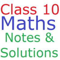 Class 10 Maths Notes And Solutions on 9Apps