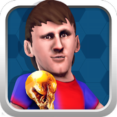 Messi Football manager - his fifa football strike icon
