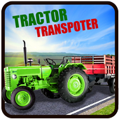 Farm Transport Tractor Driver icon