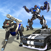 Robot Transformation Panther Car Robot Transform icon