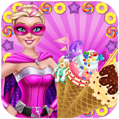Princess Barbi Ice Cream Maker-Cooking Game icon