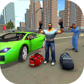 Crime City Gangster Mad Car Ultimate Racing icon