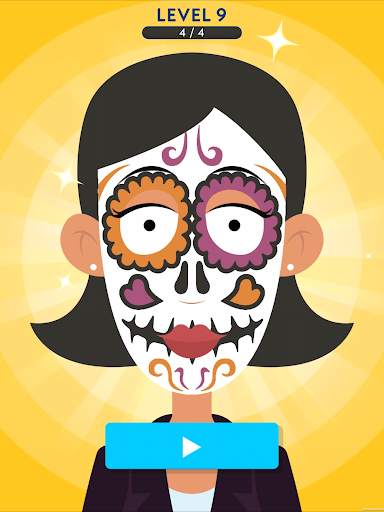 Face Paint - Satisfying game screenshot 1