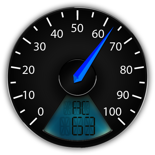Battery Speedometer gauge icon
