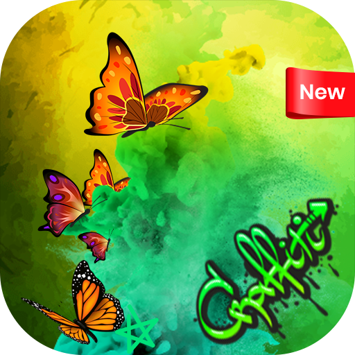 Smoke Effect Name Art - Graffiti Text Fonts icon