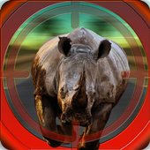 Rhino Hunt Sniper Gun Shooter icon