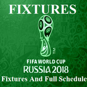 FIFA WORLD CUP FOOTBALL 2018 FIXTURES icon