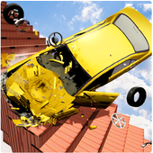 Beamng Drive Death Stair Car Speed Crash icon