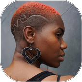 Black Women Line Haircuts icon