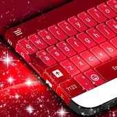 Teclado Tema Vermelho Grande