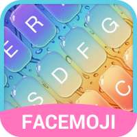 Rainbow Emoji Keyboard Theme on 9Apps