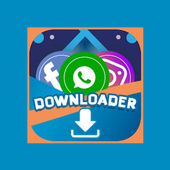 Social Media Downloader PRO (Watsapp, FB &amp; IG) icon