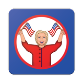 Hillarymoji icon