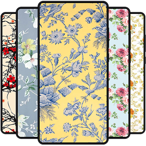 ikon Floral Wallpaper