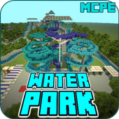 Water Park Map for Minecraft PE icon