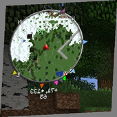 Minimap Mod For Minecraft PE أيقونة