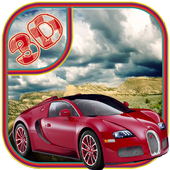 3d Desert drive icon