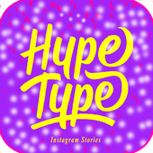 pro HypeType Animated text icon