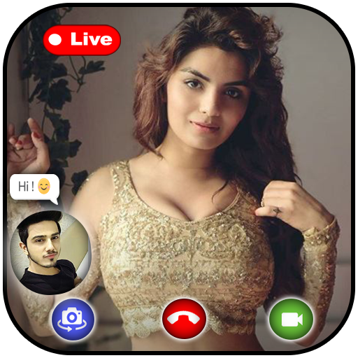 Desi Aunty Live Video Chat &amp; Bhabhi Live Call icon
