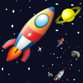 Crazy Space Rocket icon