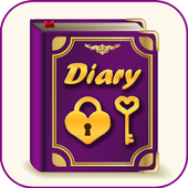 Secret Diary with password icon