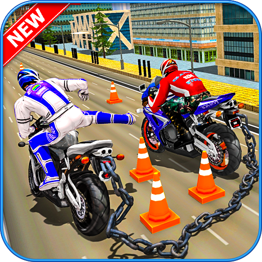 Chained Moto Bike Racing 3D 2019 icon