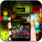 Luminous Digital Keyboard Theme icon