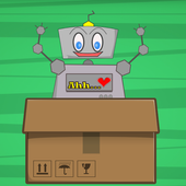 Robot Into Box icon