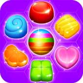 Candy Hexa - match 3 games