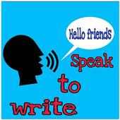 speak to write on 9Apps