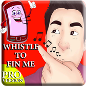 whistle to find phone icon