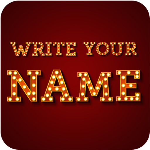 Photo name Designer - Write your name with shapes icon