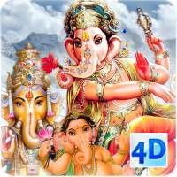 4D Ganesh Live Wallpaper on 9Apps