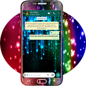 خلفيات لال واتساب - خلفية الدردشة الوهج أيقونة