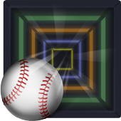 Curve ball 3D icon