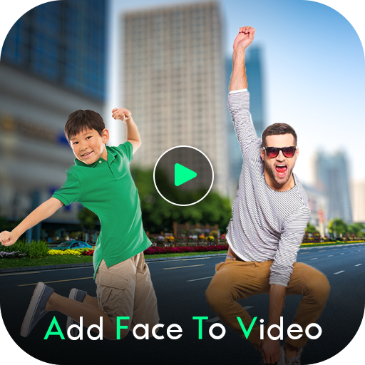 Video face changer - Add face in videostatus maker icon
