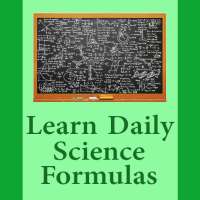 Learn Daily Science Formulas