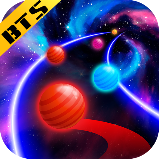 BTS Kpop Neon Rolling Ball icon