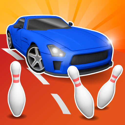 Draw Car Bowling icon