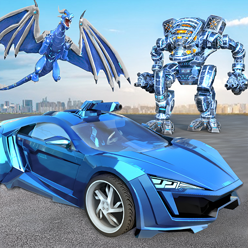 Flying Dragon Robot Transform- Robot Car Games 21 icon