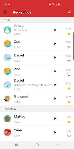 Taptigo Call Recording Manager screenshot 1