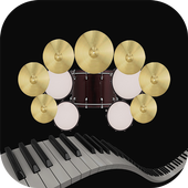 Real Drum &amp; Piano -  Music Instrument icon
