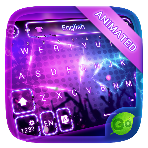 Party Night GO Keyboard Animated Theme icon