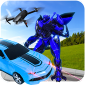 Drone Robot Transform icon