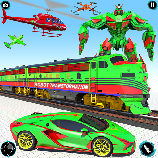 Giochi di auto : robot volante icon