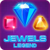 Jewels Legend - Match 3 أيقونة