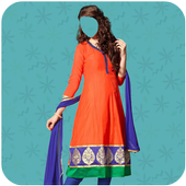 Salwar Kamiz Woman Photo Suit icon