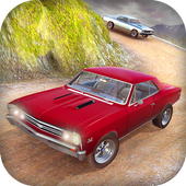 Offroad American Muscle Car Driving icon